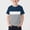 Navy, variant on ITSAME Boys Short Sleeve Shirts Color Block Crewneck Tees Summer Loose Casual Tops Army Green Size 10-11