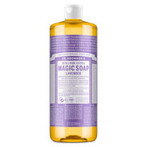 Dr. Bronner's Magic Soap - Lavender - Pure-Castile Liquid Soap - 32 oz – for face, body wash, hands
