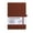 Brown, variant on Hardcover Lined Notebook with Inner Pockets, 200 Sheets Thick Papers, for Office & Campus, 8.46 × 5.7 × 0.39 in