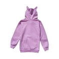 thumbnail image 4 of Grblisyd Hoodies for Teen Girls 10-12 Youth Long Sleeve Y2K Tween Tops Girl Cute Graphic Hoodie Sweatshirt Drawstring Pullover Girls Clothes Light Purple 150, 4 of 5