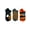 Country Pumpkin, variant on Hello Kitty Women's Halloween No-Show Socks, 3-Pack, Size 4-10