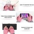 thumbnail image 1 of Guantes cálidos de punto con pantalla táctil de invierno Guantes antideslizantes de lana cálida y elástica, rosa (a-1b) XianweiShao 1327533321846, 1 of 1