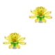 thumbnail image 2 of Giratorio en forma de flor Injueey con música para pastel de cumpleaños Amarillo 2piezas CBP039306, 2 of 6
