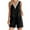 20-Black, variant on SOOMLON Casual Outfits for Women Summer Outfits 2023 Trendy 2PC Round Neck Solid Sleeveless Blouse + Loose Cotton Linen Pocket Pants Short Sets Navy S