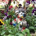 thumbnail image 1 of Estatua De Gato Estatuas de gnomos que comen gatos, adorno decorativo para jardín, divertido para decoración de jardín, 1 of 8