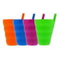 thumbnail image 1 of Vaso para sorbos Cup Arrow Home Products con pajita, 300 ml, 4 paquetes, sin BPA, 1 of 8