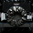 thumbnail image 1 of 3D Abstract Crushing Surface Polyester Universal Spare Wheel Tire Cover Wheel Covers for Trailer RV SUV Truck Camper, 1 of 5