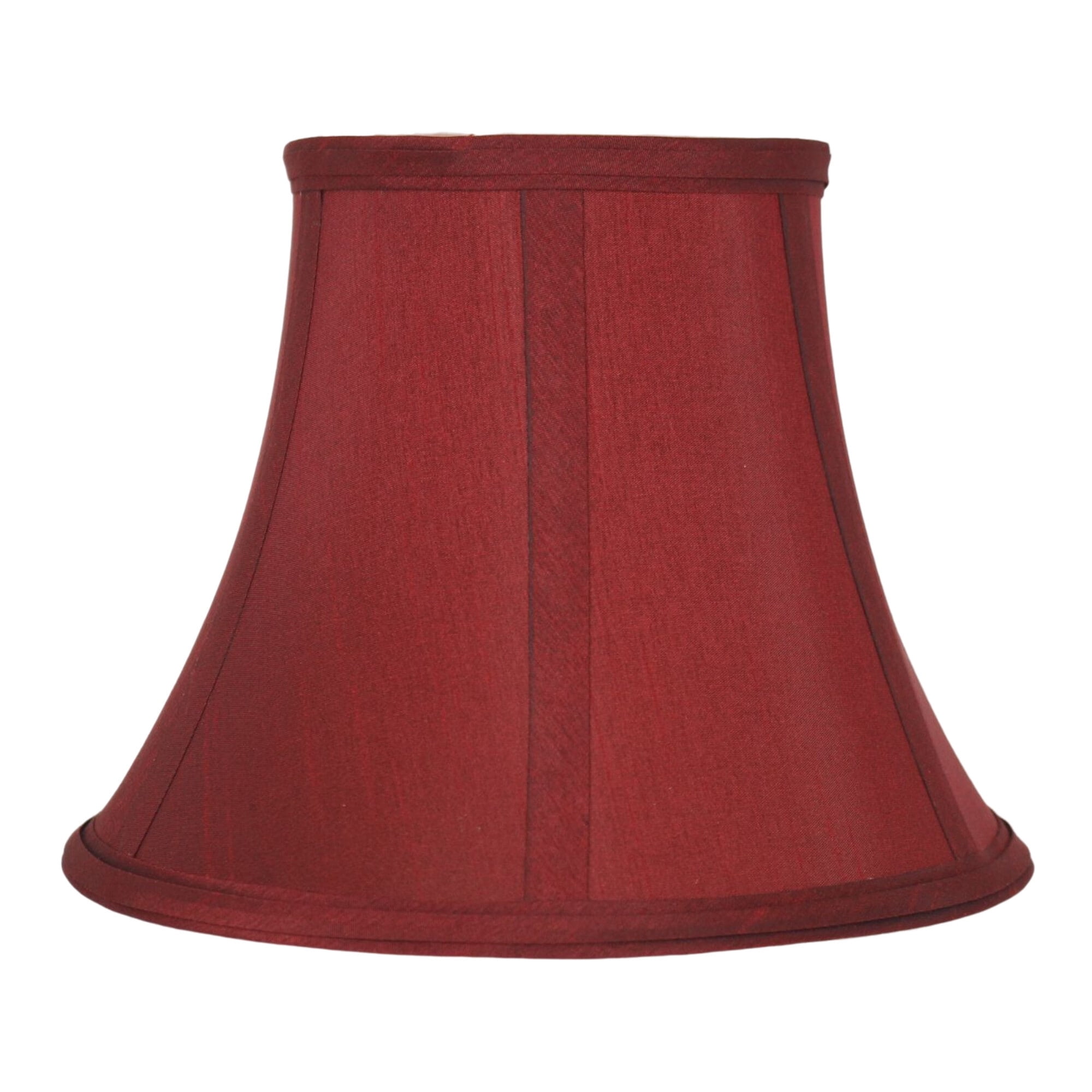 Urbanest Faux Silk Bell Lamp Shade, 5x9x7", Eggshell