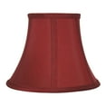 thumbnail image 5 of Urbanest Faux Silk Bell Lamp Shade, 5x9x7", Off White, Set of 2, 5 of 5