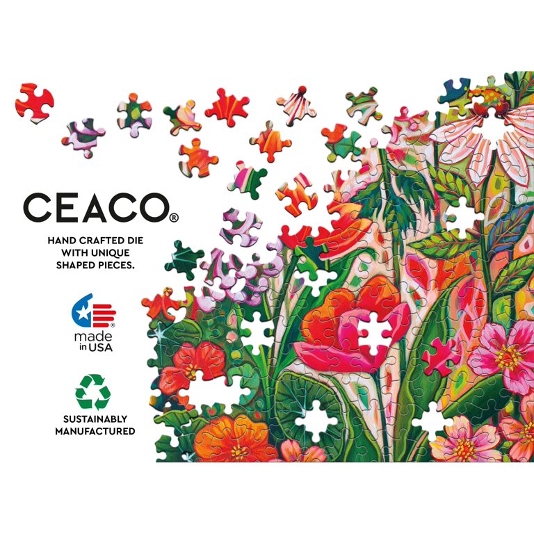 Ceaco Love Grows Here Peggy Davis 300 Piece Garden Puzzle
