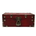 thumbnail image 3 of Caja de recuerdos Jadeshay caja de madera para joyas retro baratijas, 3 of 14