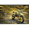 thumbnail image 3 of Motocicleta Infantil Shahoma  NTS01 Premium XTM Motocross 49cc Amarilla, 3 of 6