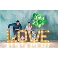thumbnail image 2 of Green Marble Balloons - 12 Inch Latex Balloons - 72 Pack, 2 of 4