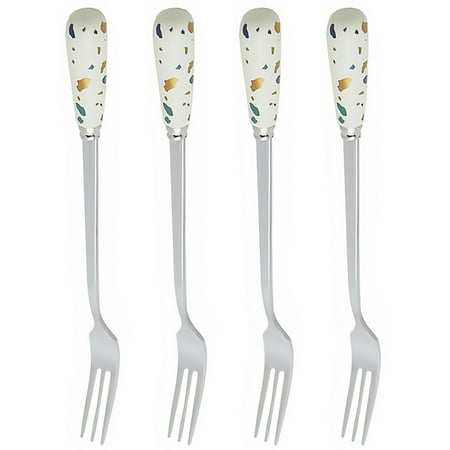 

4pcs Tableware Set Stainless Steel Dessert Tableware Home Restaurant Cutlery