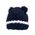 thumbnail image 5 of APEXFWDT Fluffy Knit Beanie Hats for Women Winter Furry Warm Knit Crochet Skull Cap Outdoor Peruvian Cover Ears Beanie Hat Ear Flaps Sherpa Ski Snow Hats Knit Fleece Lined Hats, 5 of 6