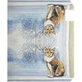 thumbnail image 3 of Winter Cat Magnetic Magnetic Mailbox Cover Standard Size for Garden Yard Outdoor Decorations-18 x 20.8", 3 of 5