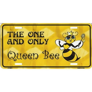 Bee License Plate