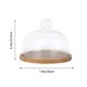 thumbnail image 2 of EeaseMX 1 soporte portátil para tartas y cupcakes, ideal para transportar tartas, cupcakes, pasteles u otros postres, 20 cm (cubierta para tarta + base)., 2 of 8