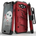 thumbnail image 2 of Samsung Galaxy Amp 2 Case, Zizo [Bolt Series] w/ [Galaxy Amp 2 Screen Protector] Kickstand [12 ft. Military Grade Drop Tested] Holster Clip - J1 2016, 2 of 7