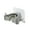 Gray, variant on LUDLZ Heavy Duty Wall Mounted Mop Broom Holder Stainless Steel Organizer, Assembled Product Width