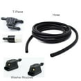 thumbnail image 5 of 2m Windshield Wiper Washer Jet Hose Tube Pipe Rubber W/ 2 Check Valve Nozzle Jet, 5 of 9