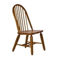 thumbnail image 6 of Liberty Furniture Treasures Bow Back Dining Chairs, Rustic Oak (Set of 2), 6 of 8