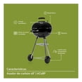 thumbnail image 3 of Asador de Carbón Avera 18 pulgadas con termómetro, 3 of 4