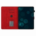 thumbnail image 2 of Dteck Case for iPad Air (3rd Generation) 10.5" 2019 / iPad Pro 10.5" 2017 Case, Embossed Butterfly PU Leather Slim Fit Folio Stand Cover with Auto Wake/Sleep,Red, 2 of 5