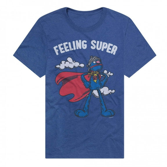 Sesame Street Super Grover Premium T-Shirt-Large