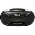 thumbnail image 3 of Philips AZ330T Wired Boombox Portable CD Player Hi-Fi Music Sound System MP3-CD/RW Player Audio Invput (Black), 3 of 11