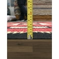 thumbnail image 5 of Pasargad Home Tuscany Collection Reversible Wool Red Area Rug- 6' 3'' X 8'10'', 5 of 5