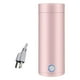 thumbnail image 1 of Hervidor eléctrico de 400 ml, calentador de agua, tetera pequeña, tetera, taza de agua eléctrica Rosa, 1 of 9