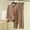 Khaki Womens Clothes, variant on Limited Time Deal kttectoa Outfits for Women Womens Loungewear Set Womens Winter Pajamas Fall Outfits Solid Long Sleeve V-Neck Swing Drawstring Tops and Pants 2 Piece Outfits for Women