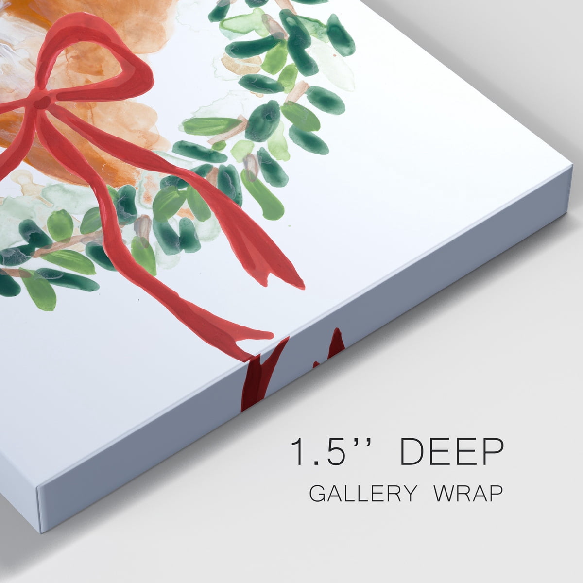 Woodland Holiday Collection B- Gallery Wrapped Canvas