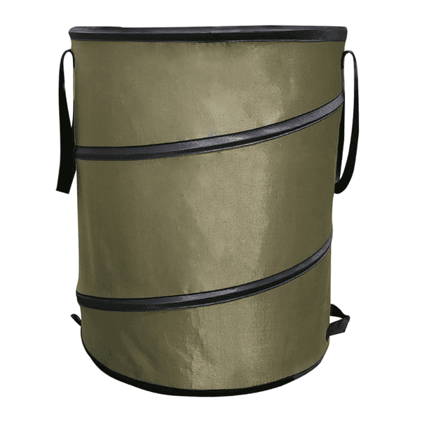 30 Gallon Outdoor Camping Portable Rubbish Bin With Handles Folding Pop ...