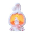 thumbnail image 2 of Easter Bunny LED Night Lamp, Resin Rabbit Light for Room Desk Decor, Glowing Bunny Ornament for Festival Home Display, 2 of 6