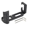 thumbnail image 2 of Domqga Camera Hand Grip, Camera Quick Release L-plate, Metal Quick Release L-plate Bracket Hand Grip Holder for Fuji XT10 XT20 XT30 Camera, 2 of 7