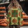 thumbnail image 5 of JTZGDY Thankgiving Day Sweatshirts for Women Teen Girls Vintage Turkey Pumpkin Maple Print Long Sleeve Crewneck Graphic T-Shirts Loose Lightweight Dressy Pullover Tops Multicolor#22 S, 5 of 10