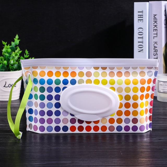 Bolsa Dispensadora De Toallitas Húmedas, Porta Toallitas Húmedas Recargable Sellada