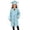 A-Light Blue420, variant on Toddler Girls Outfits Sets Graduation Gown And Cap For Kids Girls Doctoral Robe With Pockets Teens Clothing