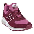 thumbnail image 2 of New Balance 574 Sport Women's Shoes Burgundy/White ws574-snf, 2 of 6