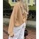 thumbnail image 5 of Suéter PRETTYGARDEN Cropped con Volantes, Abierto al Frente, Tejido Grueso, Talla M, 5 of 5