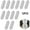 Seat cushion, variant on 12x Toilet Seat Shock-proof Buffers Bumpers Replacement Pads Accessories Parts