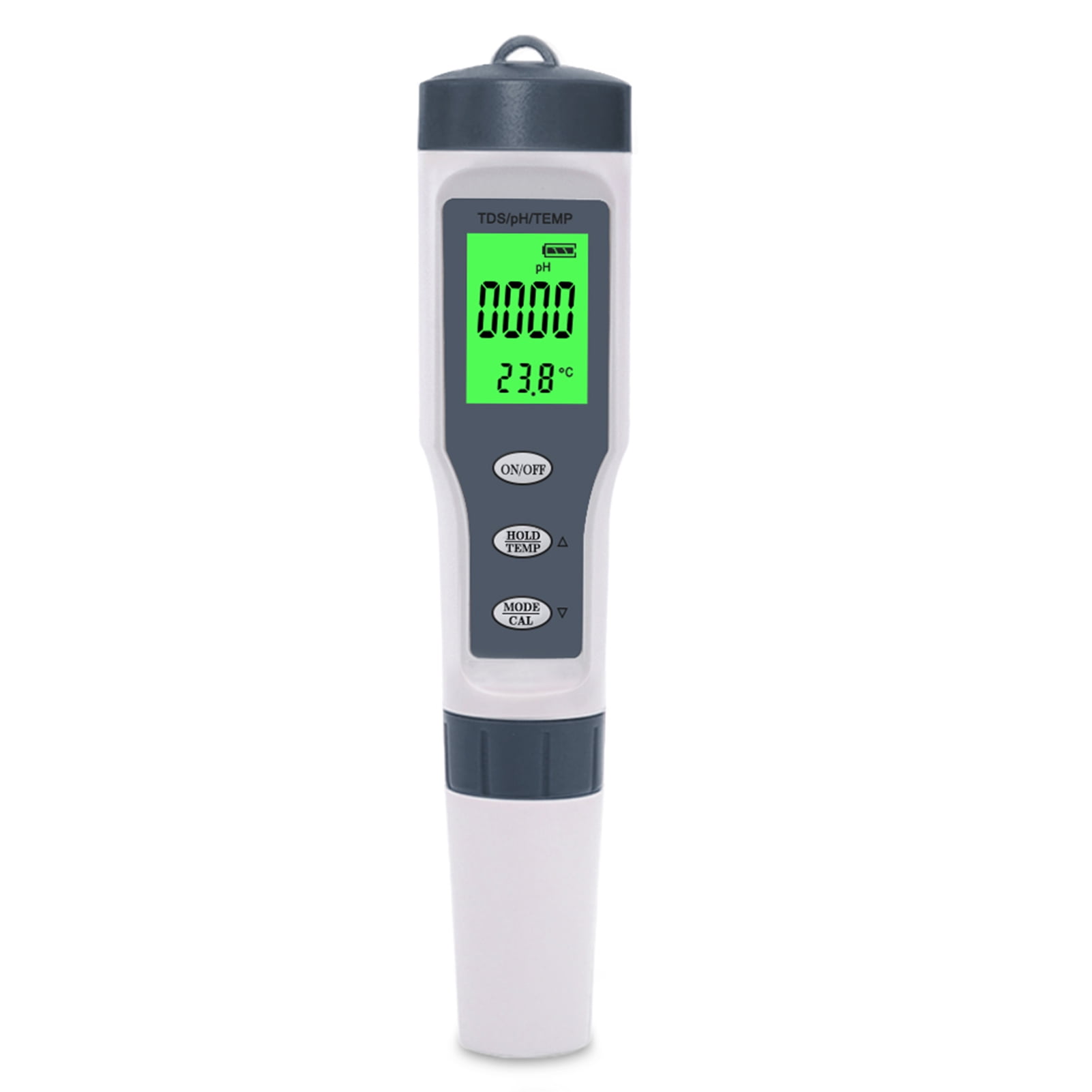 Explopur Meter 3-in-1 Digital Tester Pen with PH Temperature Measurement High Accuracy 1-19999ppm & 0-14 PH Range Pocket Size for Household Drinking Pool Aquarium 