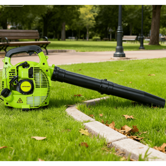 Dapmiu Powerful Gas Leaf Blower, 180MPH Wind Speed, 26cc Displacement for Yard, Road & Snow Cleaning