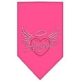 thumbnail image 5 of Pet and Dog Bandana Rhinestone, "Angel Heart", 5 of 10