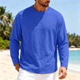 thumbnail image 2 of ZUBKTE Long Sleeve Shirts for Men - Quick Dry Moisture Wicking UV Sun Protection T-Shirts for Fishing Workout Athletic Gym S-3XL, 2 of 6