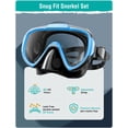 thumbnail image 2 of Set de Snorkel Seovediary Antivaho con Vista Panorámica para Adultos, 2 of 7