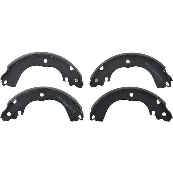 Rear Brake Shoe Set - Compatible with 2017 - 2022 Mitsubishi Mirage G4 2018 2019 2020 2021