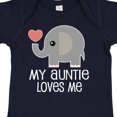 thumbnail image 4 of Inktastic My Auntie Loves Me Niece Boys or Girls Baby Bodysuit, 4 of 5